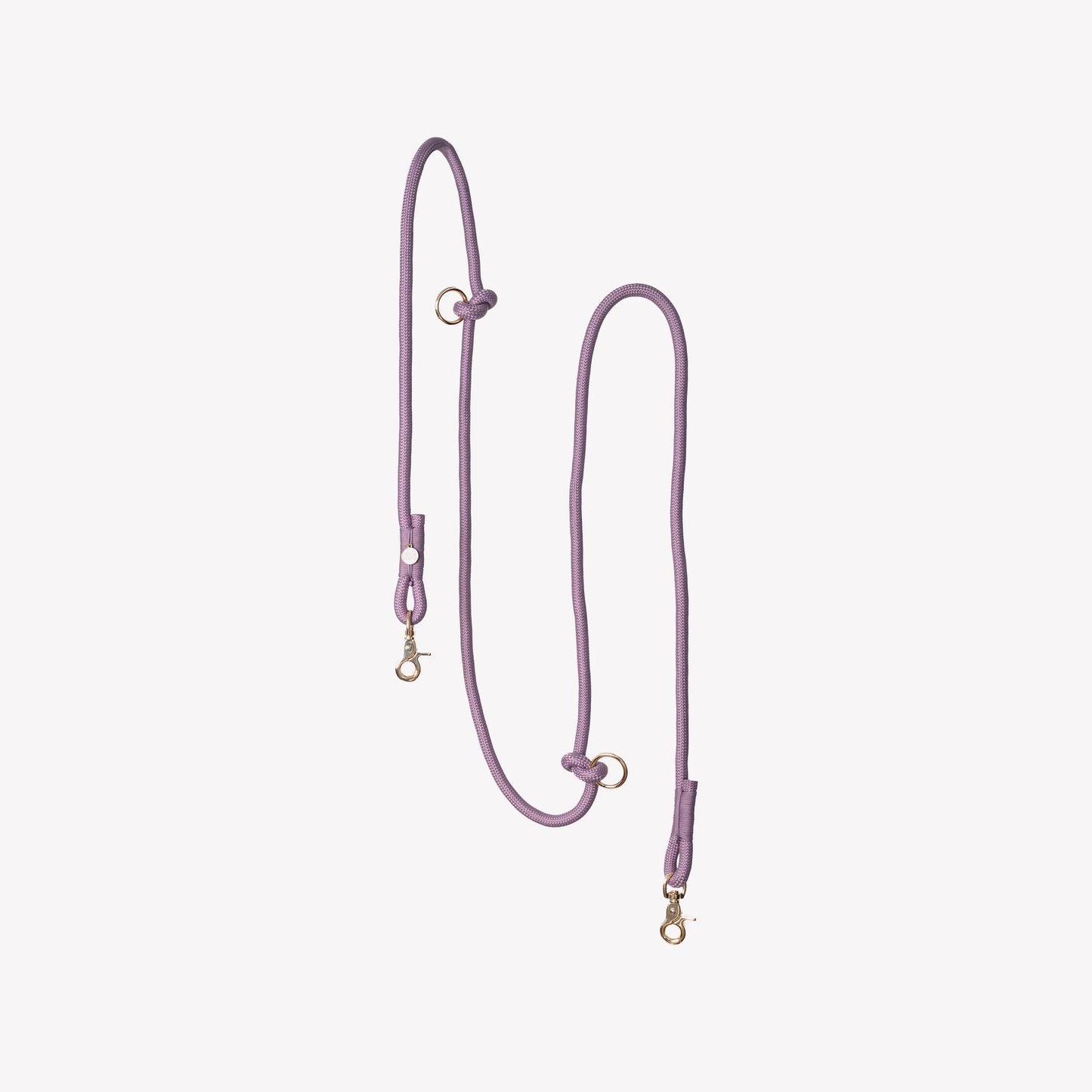 Laisse mains-libres lilas