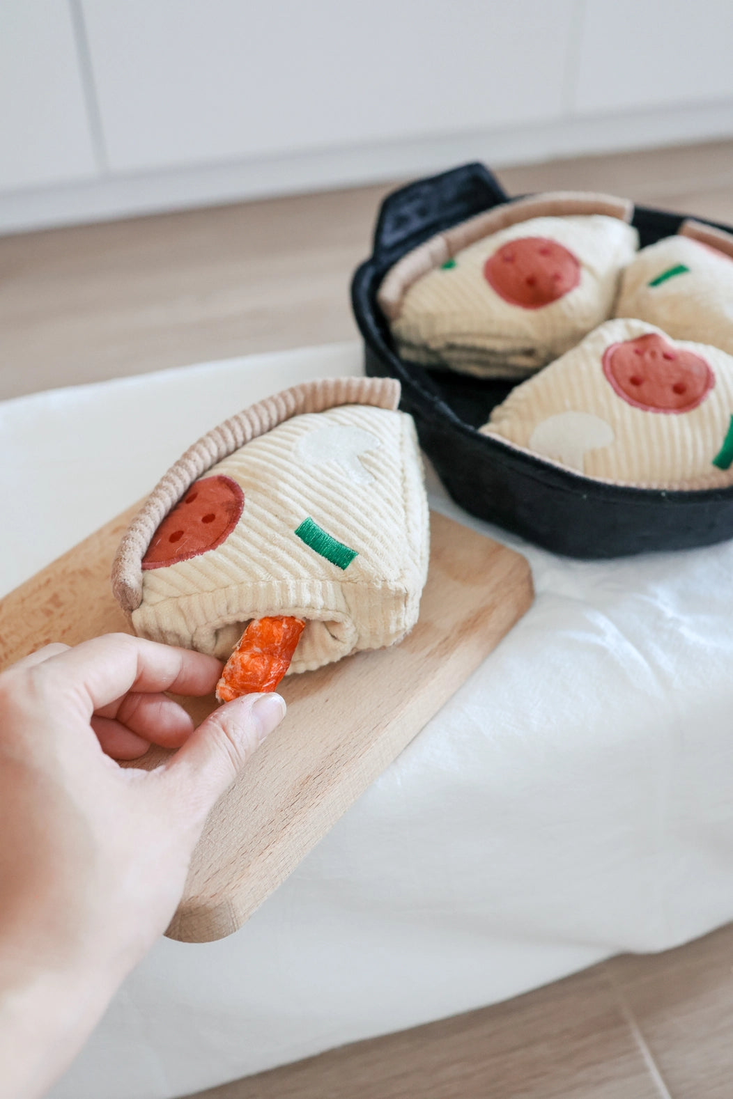 Pizza de fouille