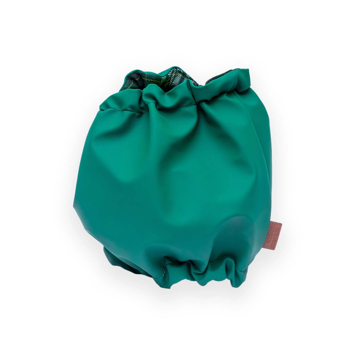 Snood imperméable et réversible vert