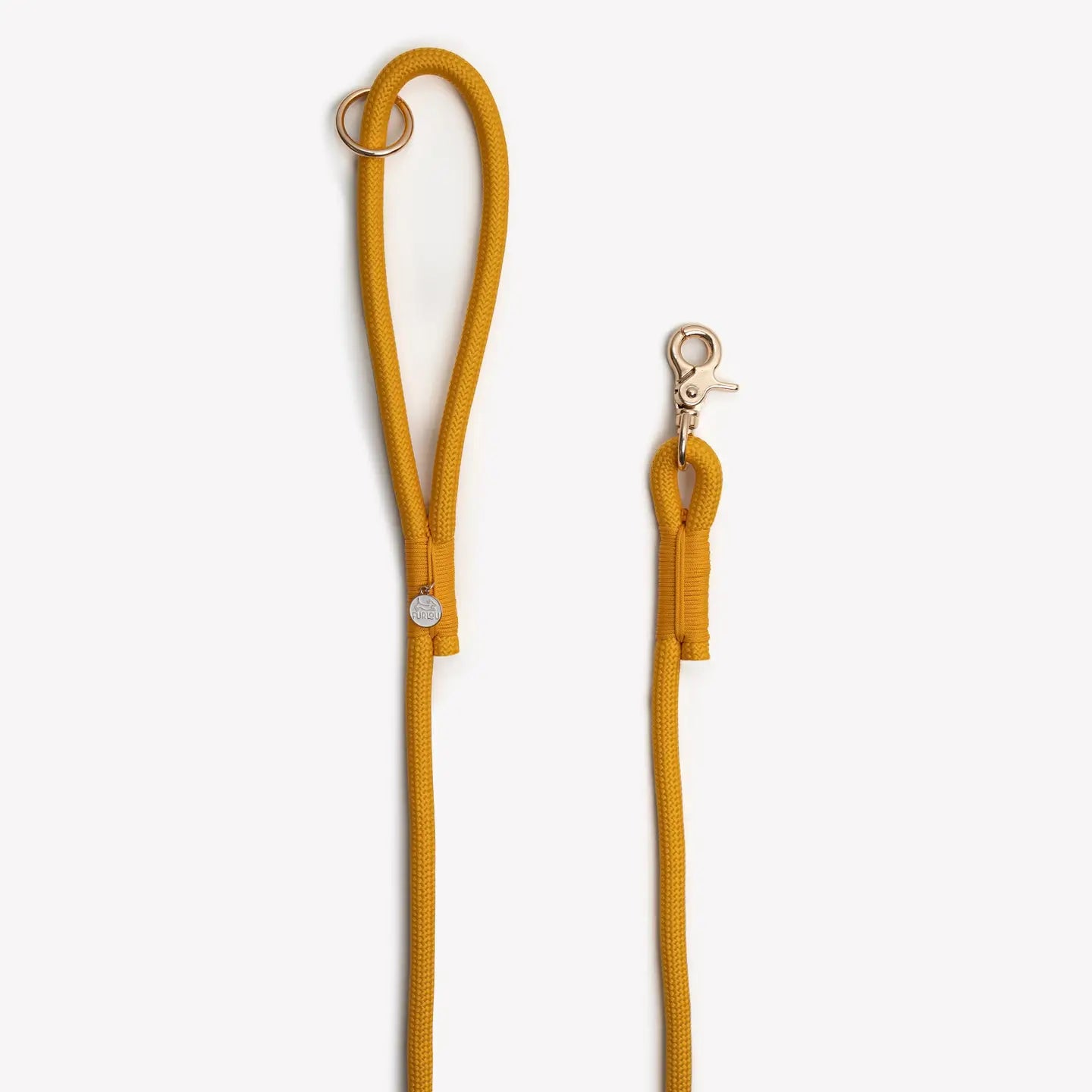 Laisse simple jaune