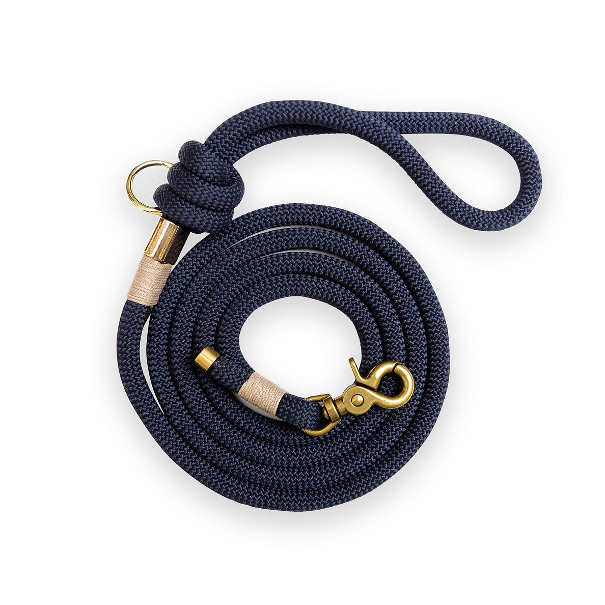 Laisse bleu marine multi-positions