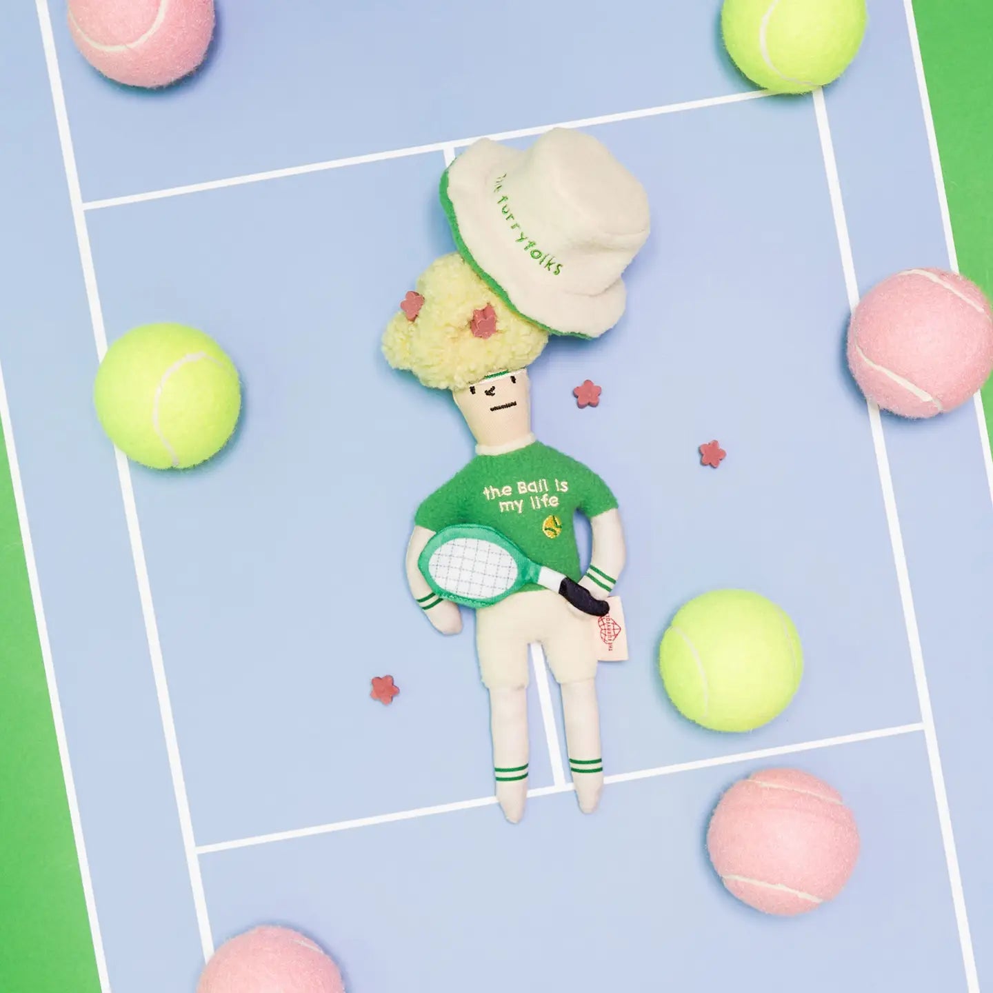 Jouet de fouille tennisman