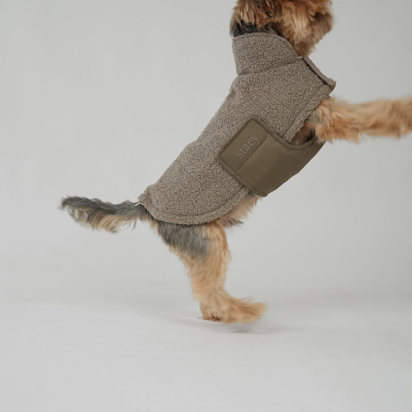 Veste d'hiver beige