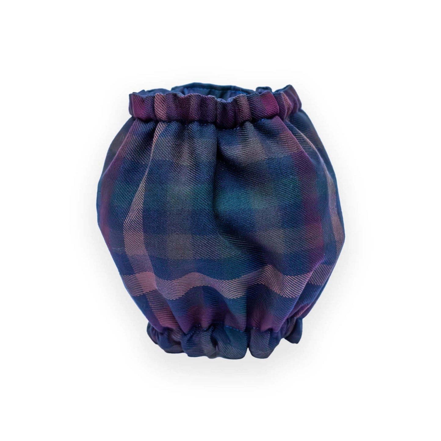 Snood imperméable et réversible bleu
