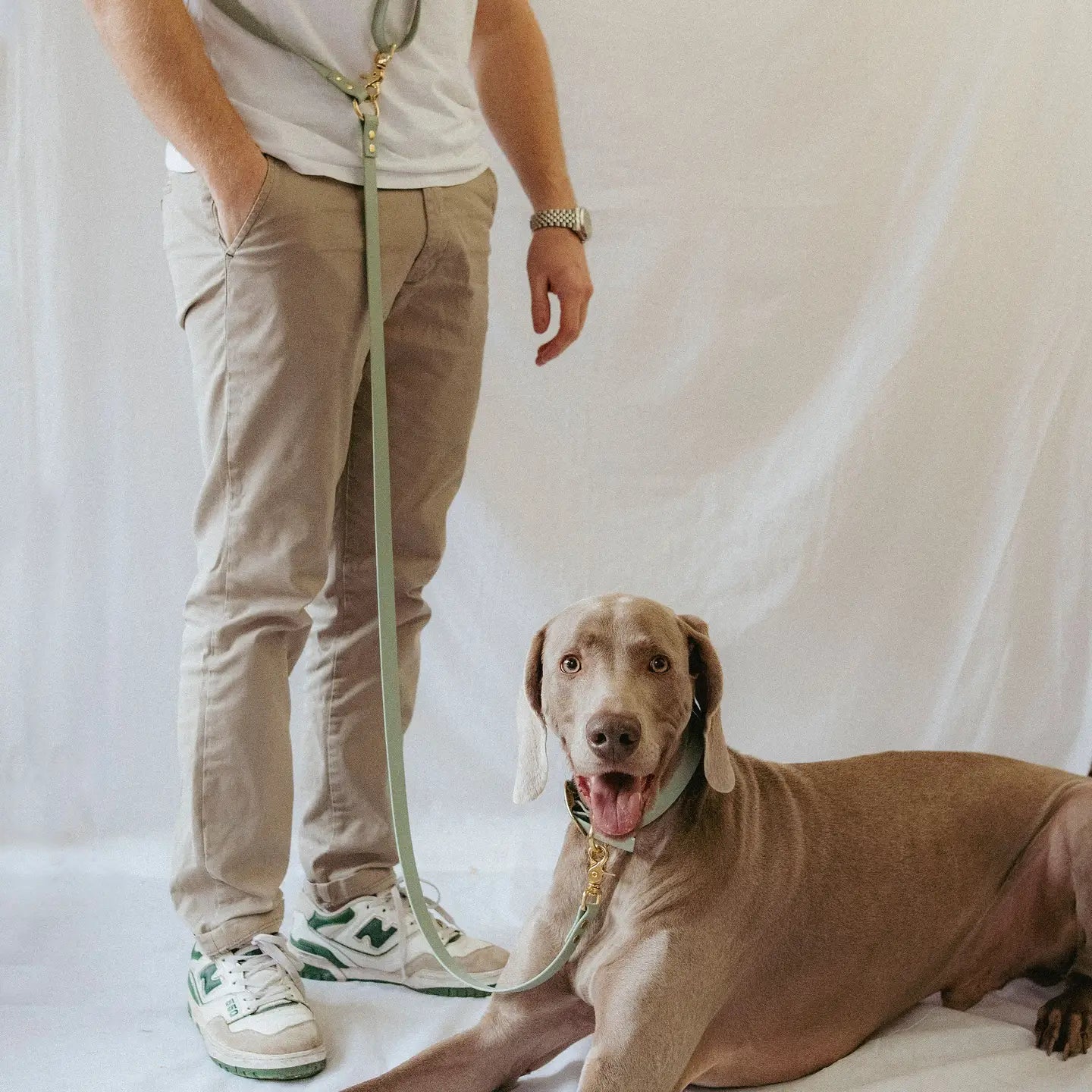 Collier imperméable sauge