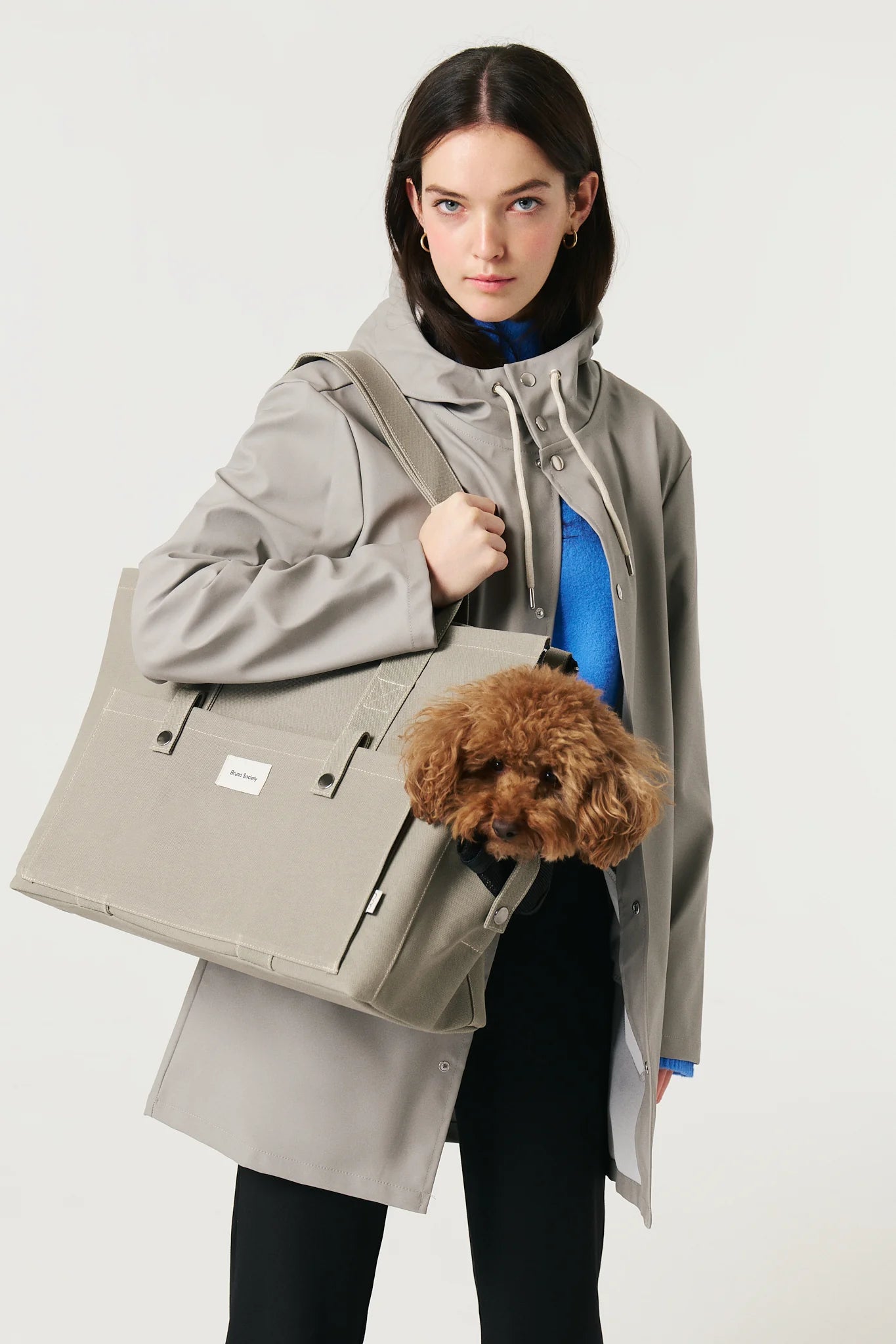 Sac de transport beige