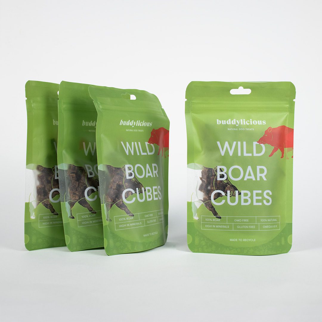 Cubes de sanglier 100% naturels - Frankie et Suzie