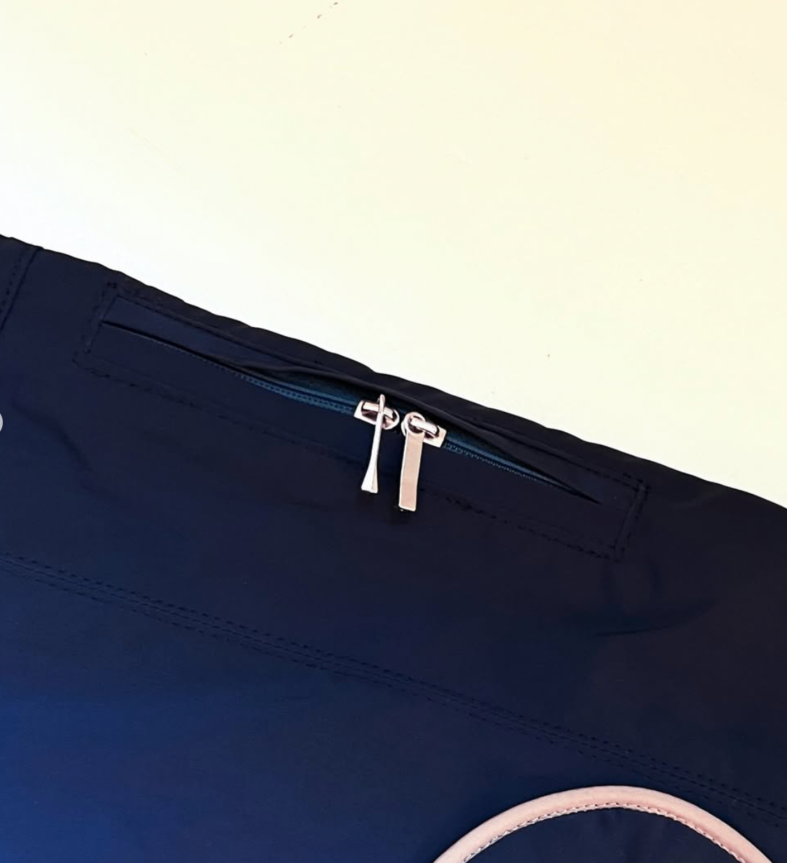 Imperméable bleu navy