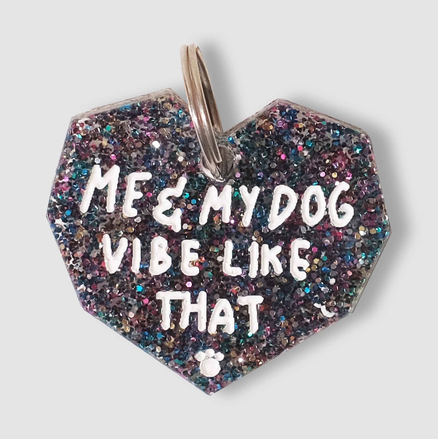 Médaille Me & my dog vibe like that - Frankie et Suzie