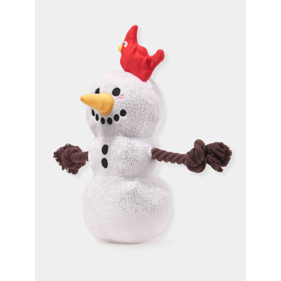 Peluche bonhomme de neige