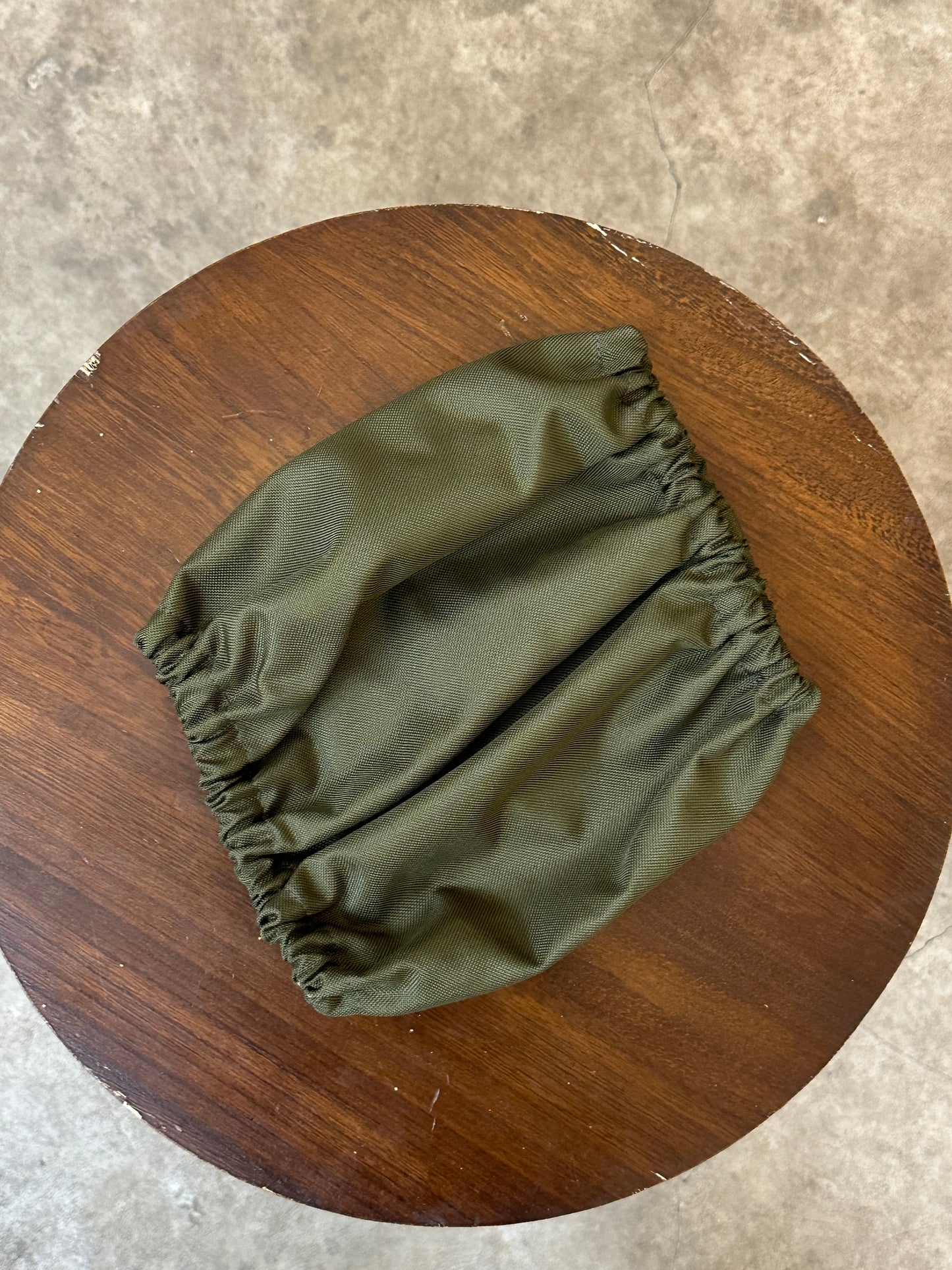 Snood imperméable kaki foncé