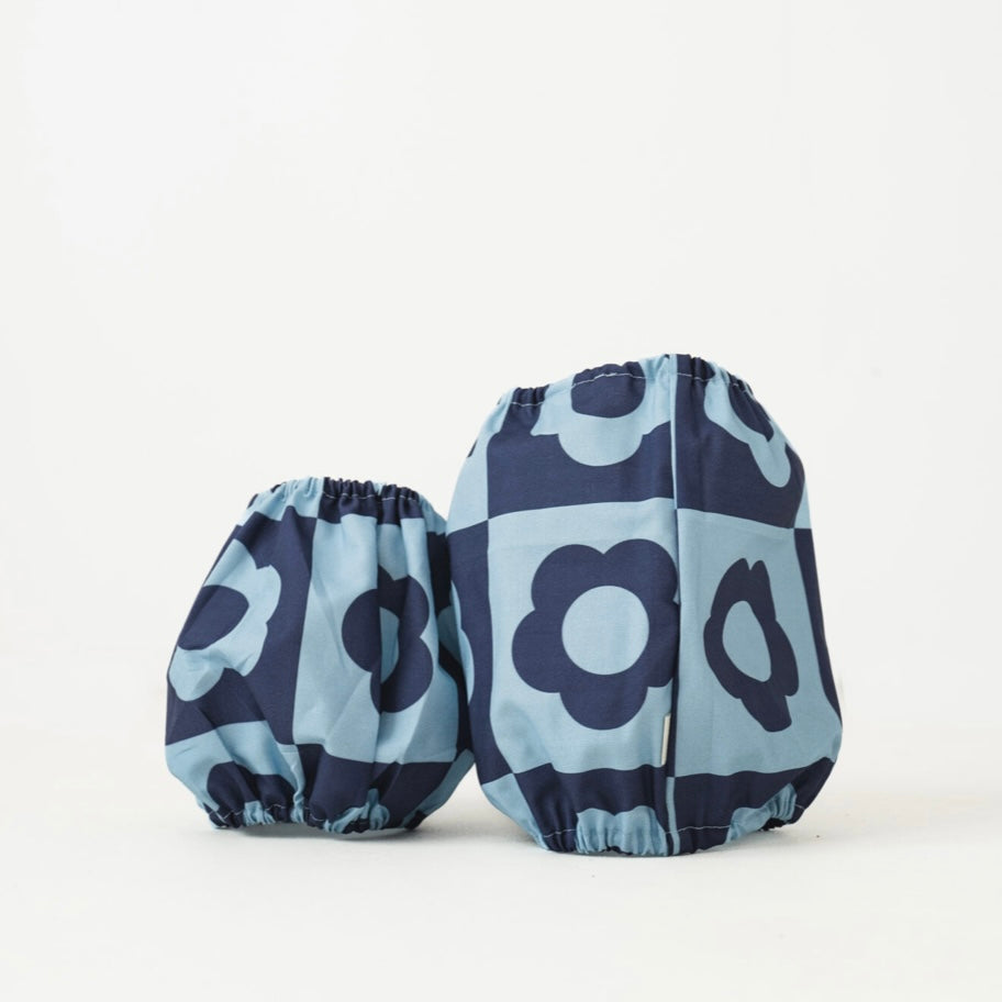 Snood blue flowers - Frankie et Suzie