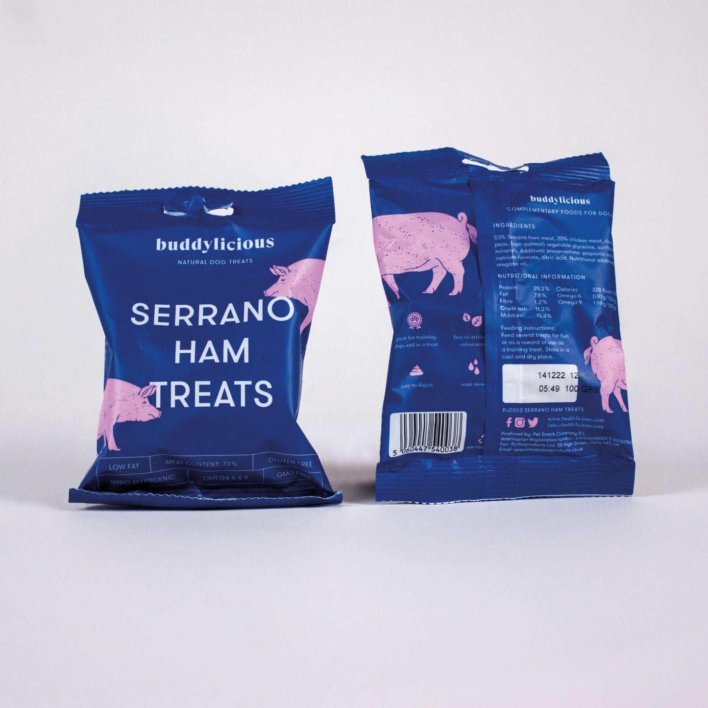 Friandises au jambon Serrano - Frankie et Suzie
