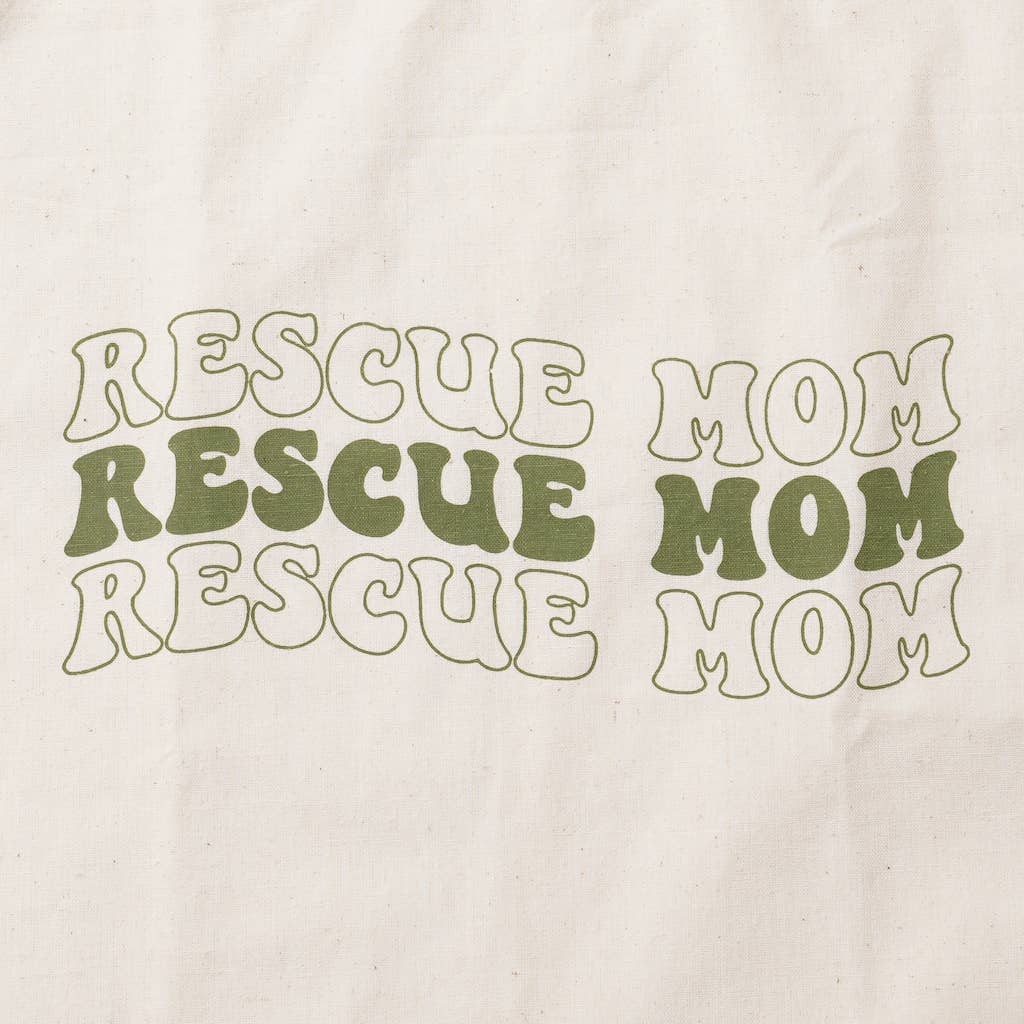 Tote bag Rescue Mom - Frankie et Suzie