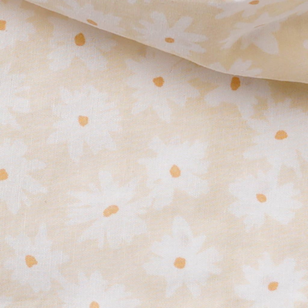 Bandana à fleurs beige - Frankie et Suzie