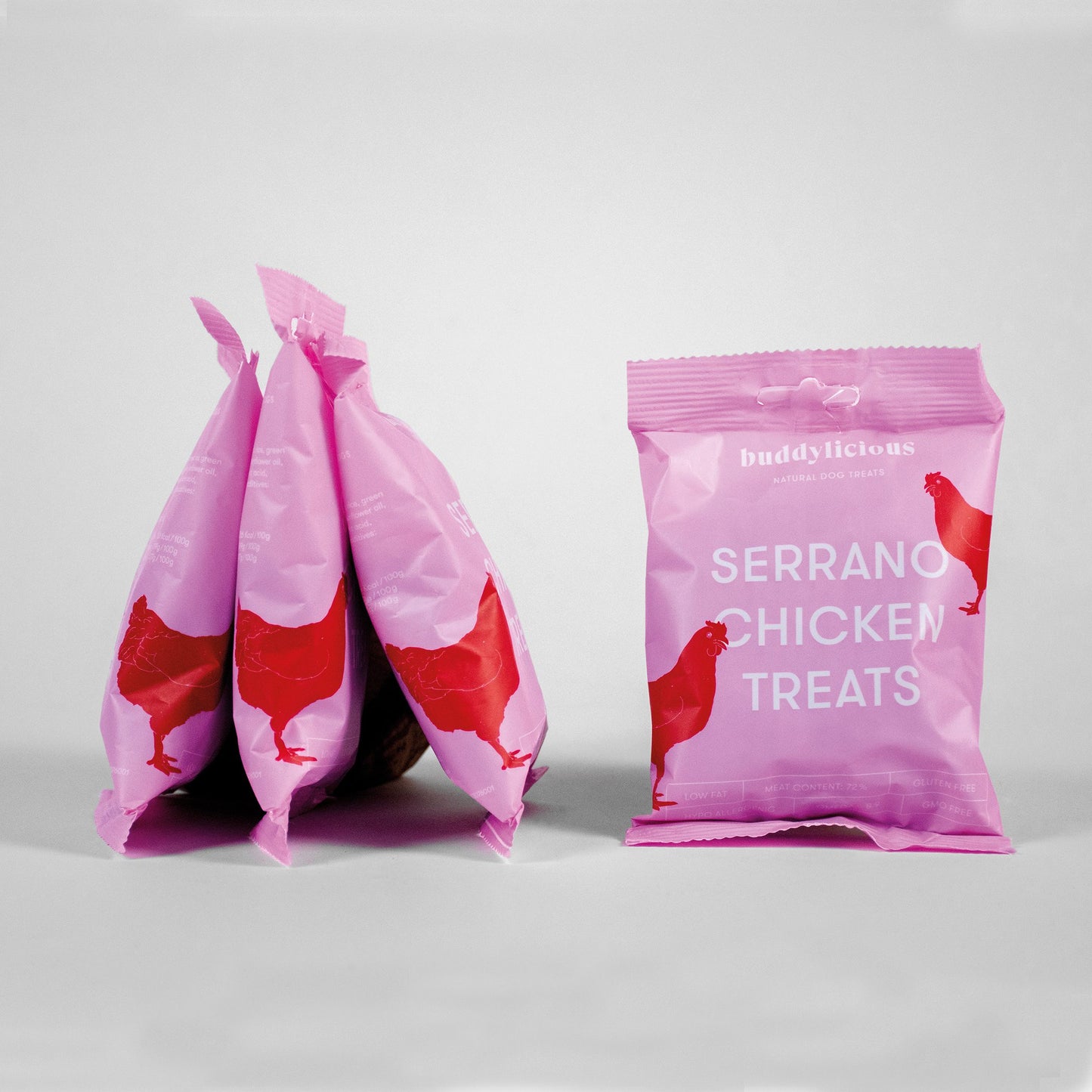 Friandises au Serrano de poulet - Frankie et Suzie