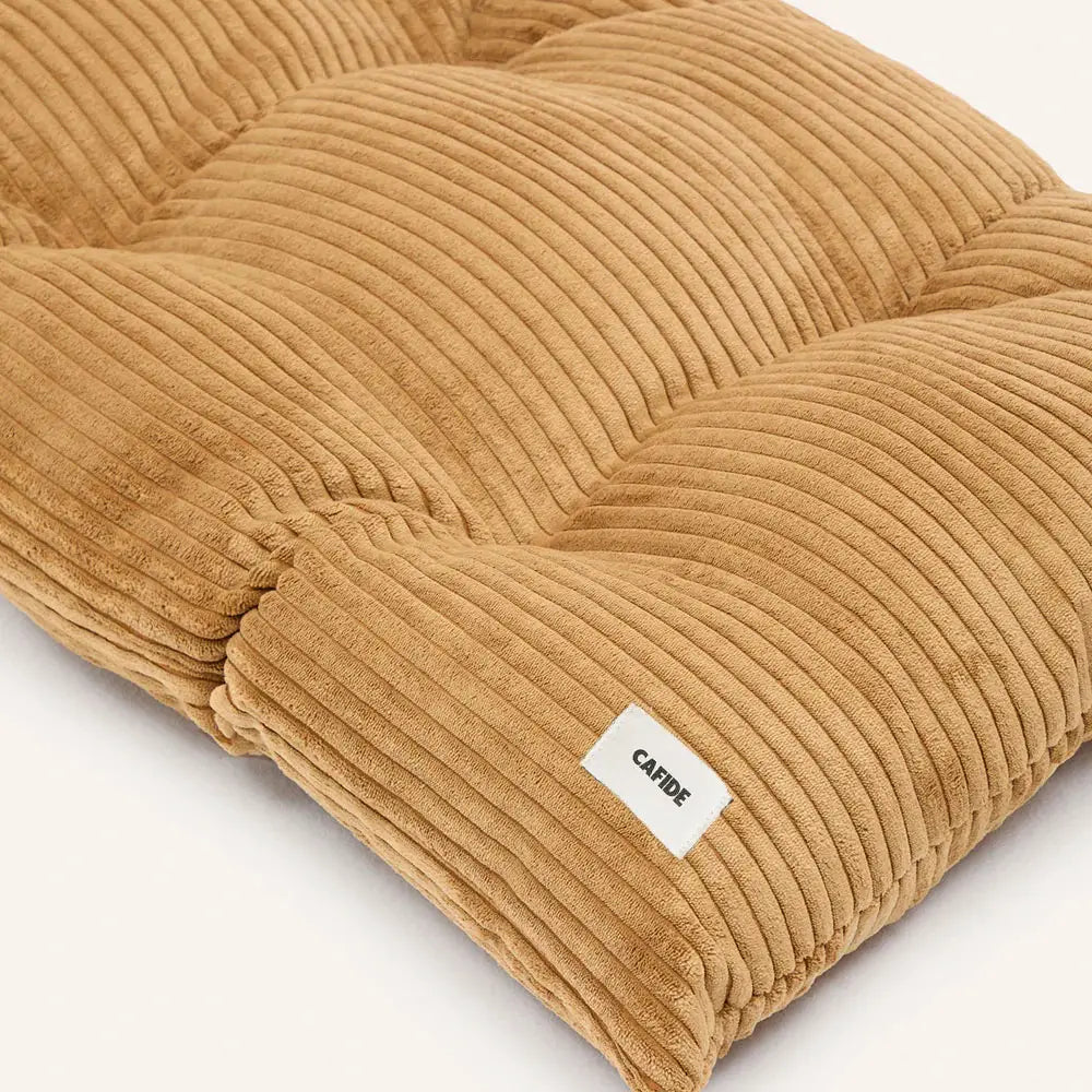 Coussin pour chiens moutarde