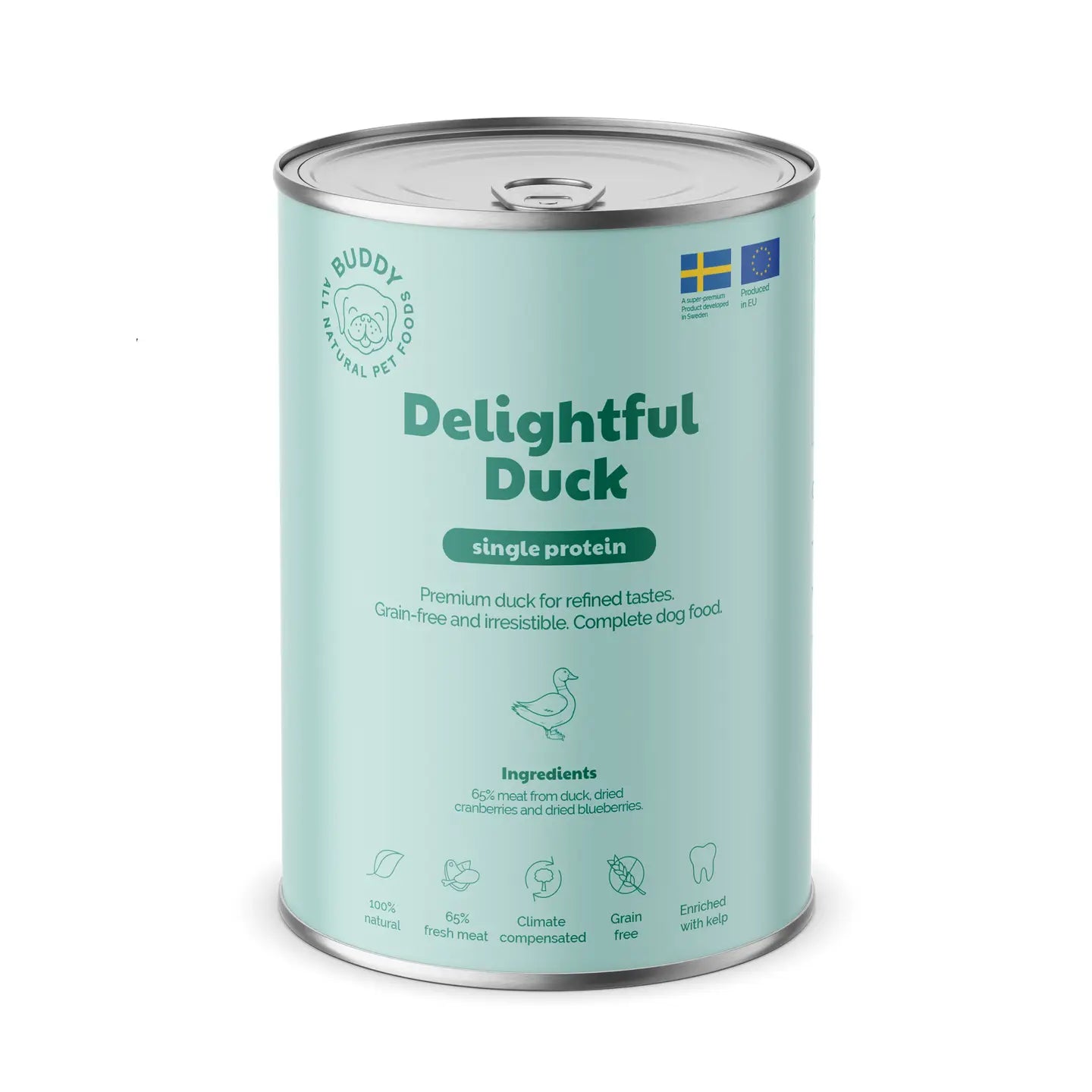 Nourriture humide au canard (400g)