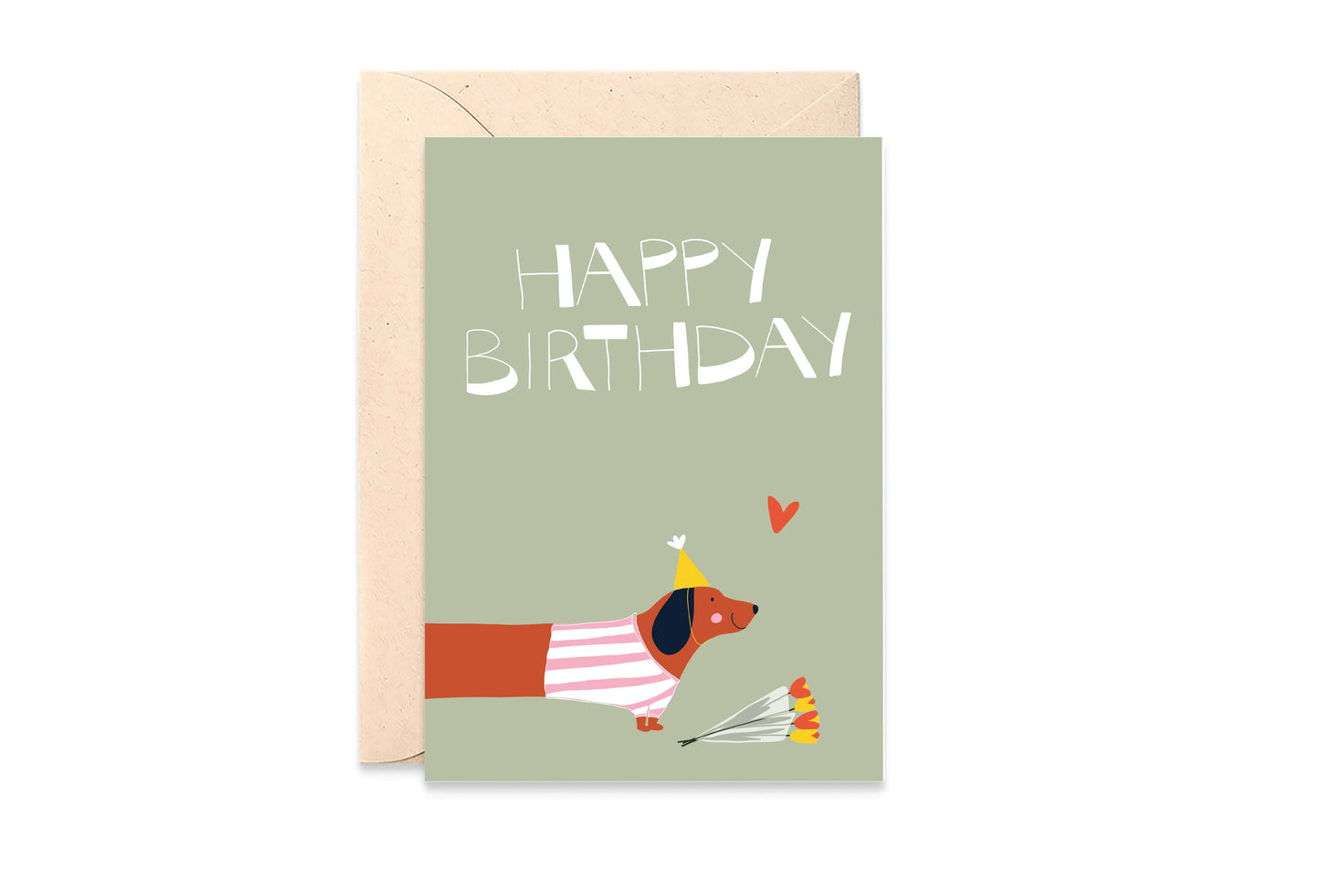 Carte « Birthday Sausage Dog »
