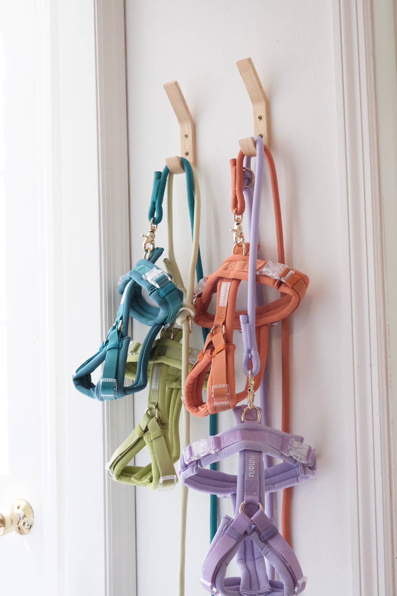 Harnais comfort rose pastel