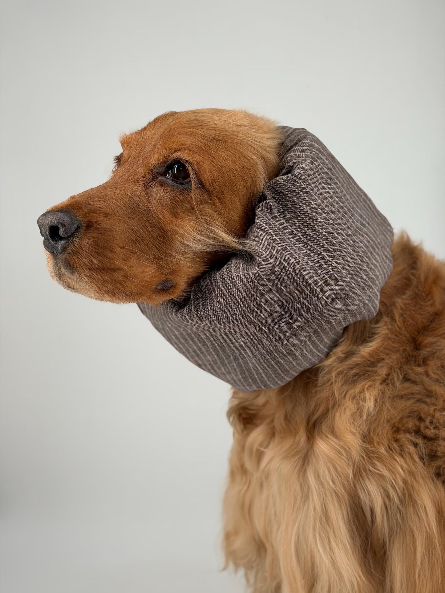 Snood gris rayures - Frankie et Suzie