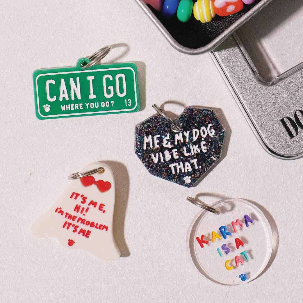 Médaille Can I go where you go ? - Frankie et Suzie