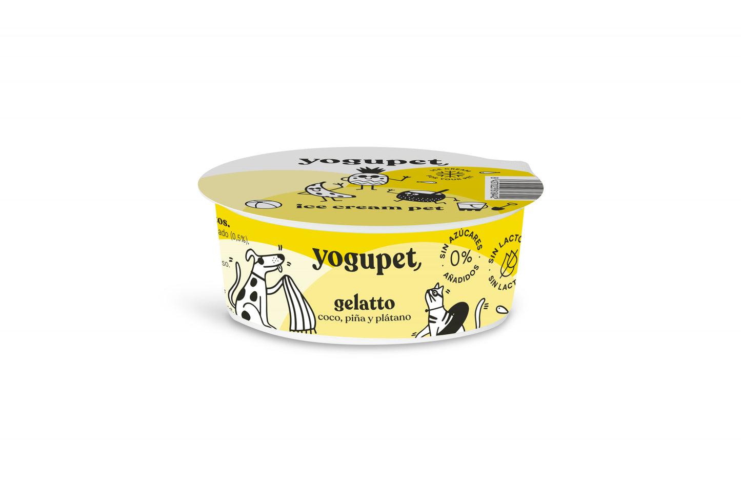 Glace au yaourt - Coco, ananas, banane - Frankie et Suzie