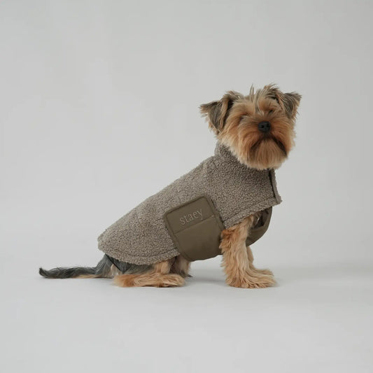 Veste d'hiver beige