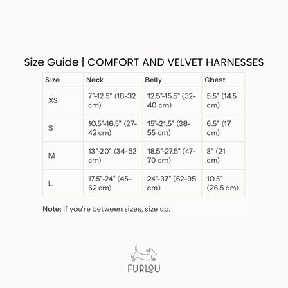 Harnais moumoute bordeaux