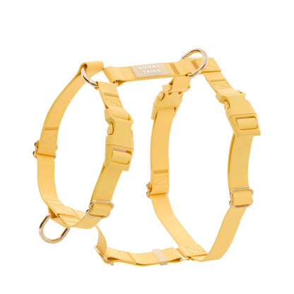 Harnais imperméable jaune