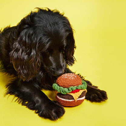 Hamburger en crochet