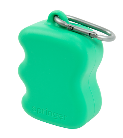 Distributeur à friandises en silicone vert