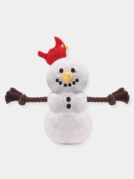 Peluche bonhomme de neige