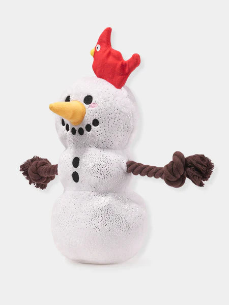 Peluche bonhomme de neige