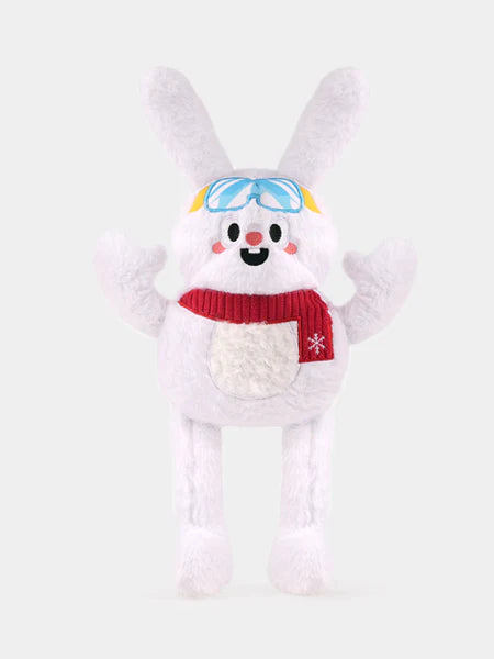Peluche lapin d'hiver
