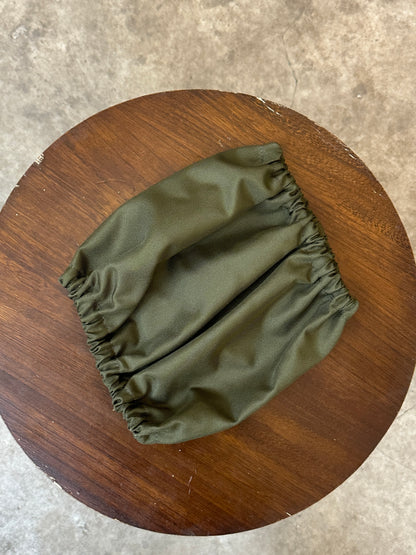 Snood imperméable kaki foncé