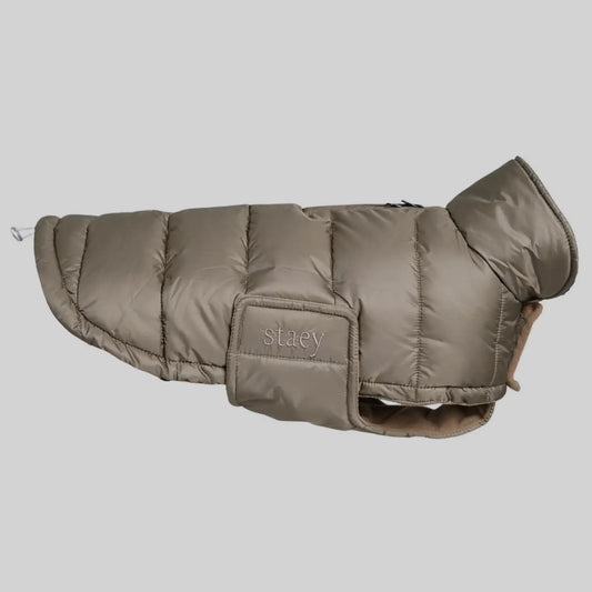 Doudoune beige