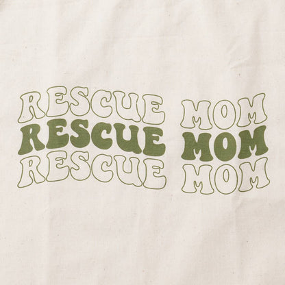 Tote bag Rescue Mom