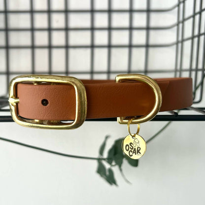 Collier imperméable camel