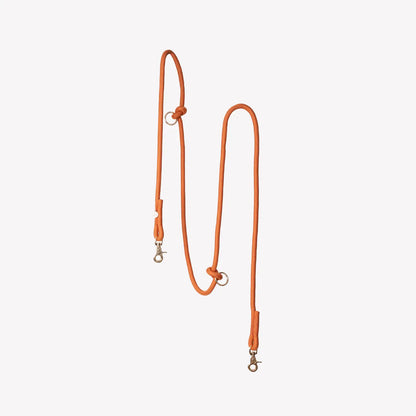 Laisse mains-libres terracotta