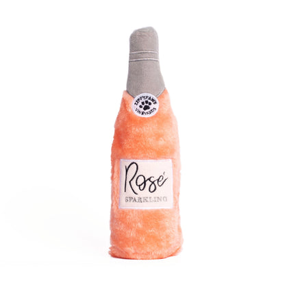 Peluche bouteille de rosé