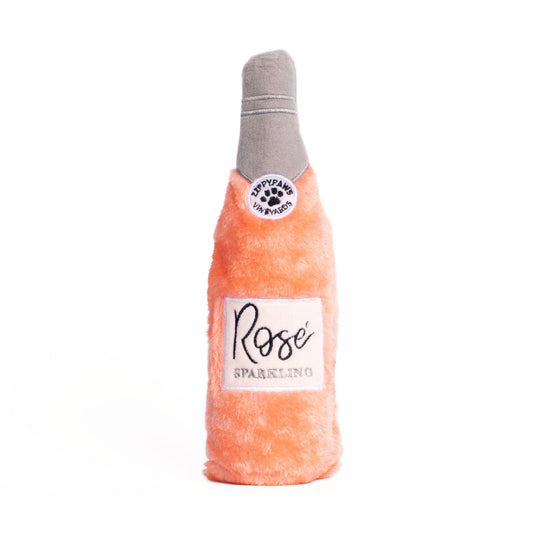 Peluche bouteille de rosé