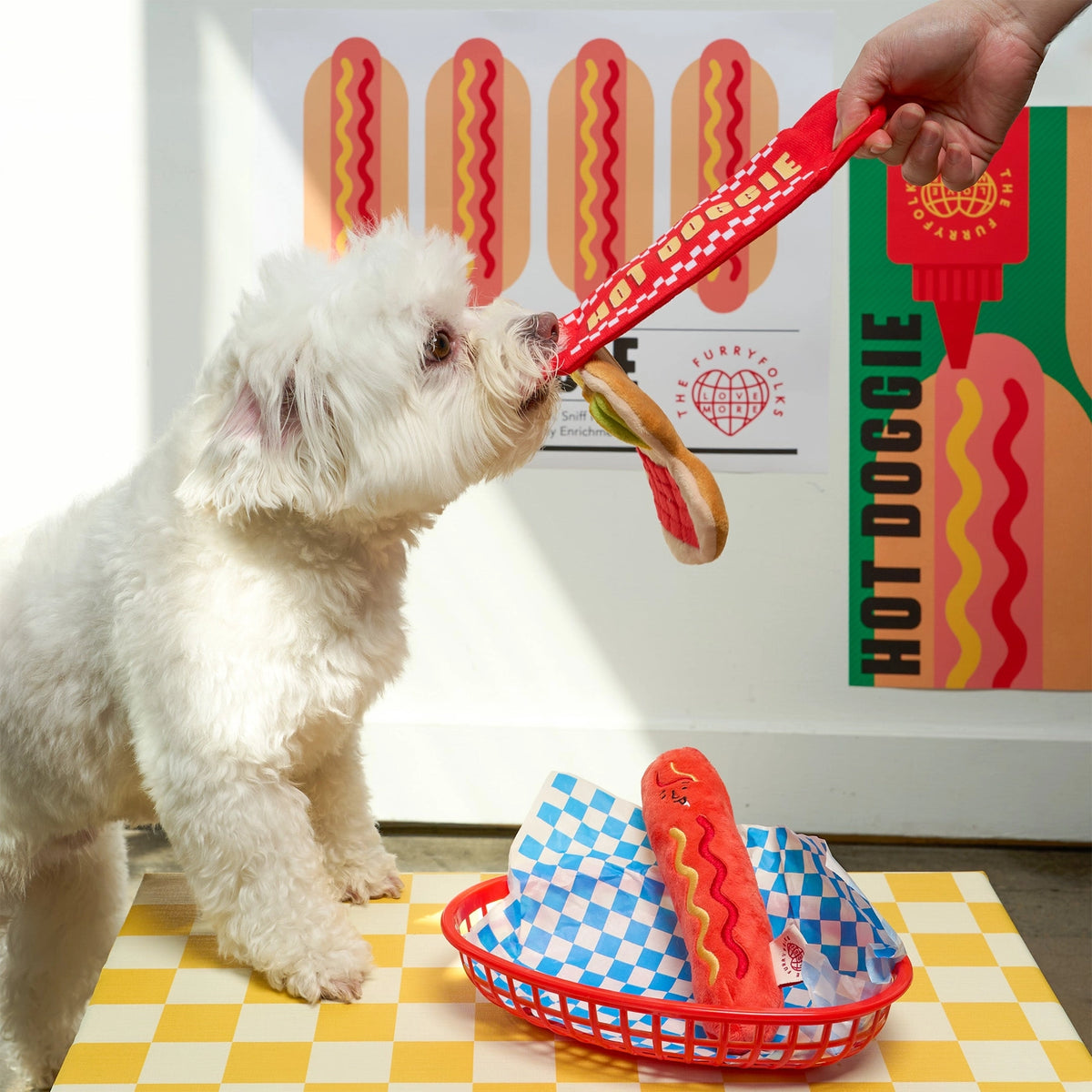 Hot dog de fouille