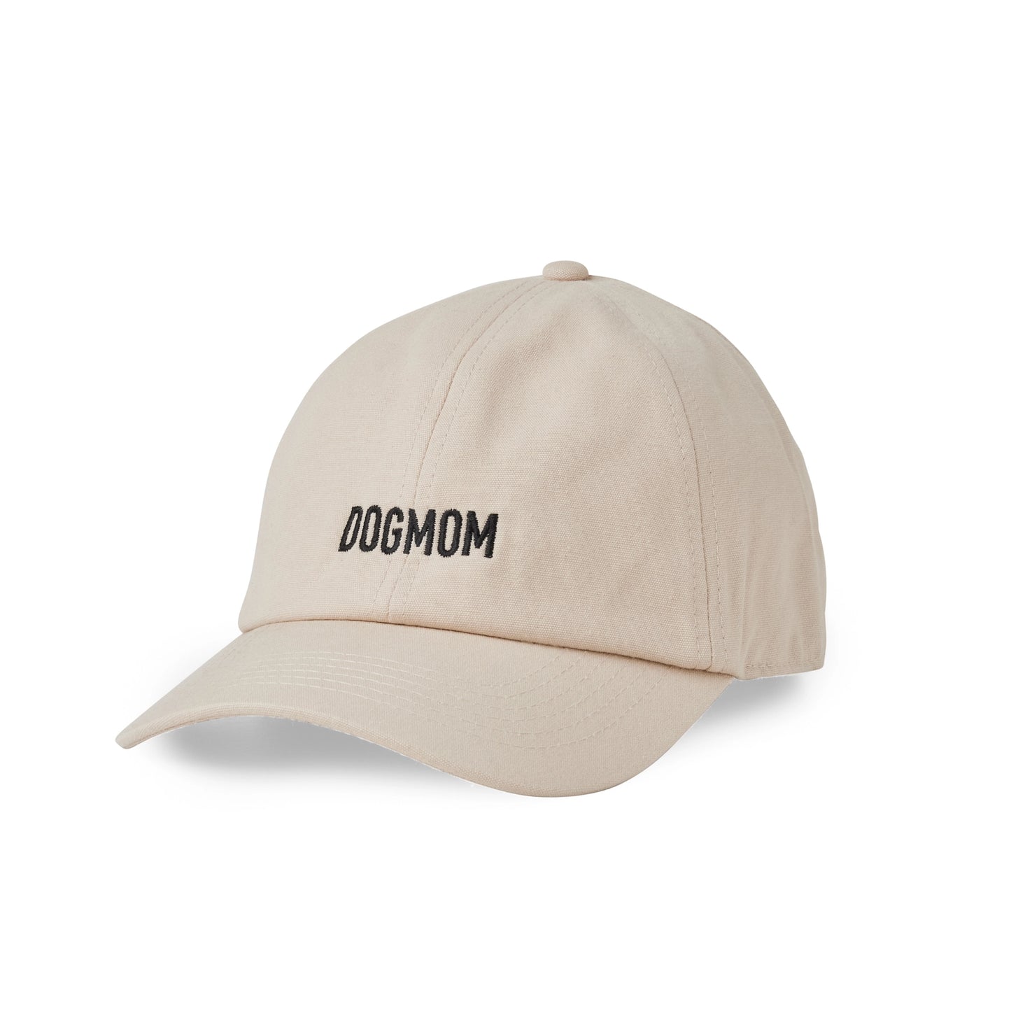 Casquette beige "Dog mom'