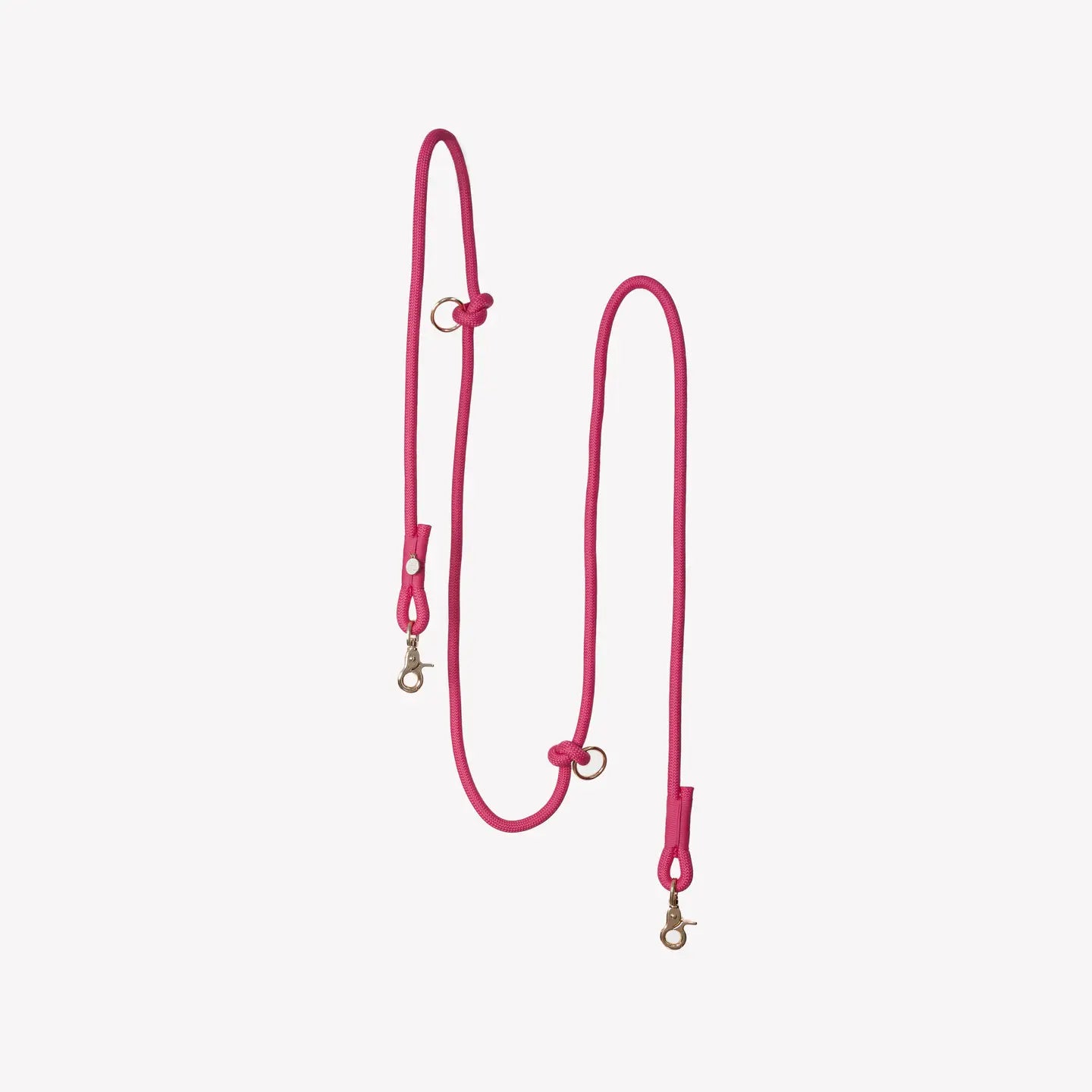 Laisse mains-libres magenta