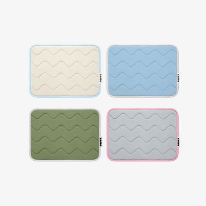 Tapis rafraîchissant à mémoire de forme
