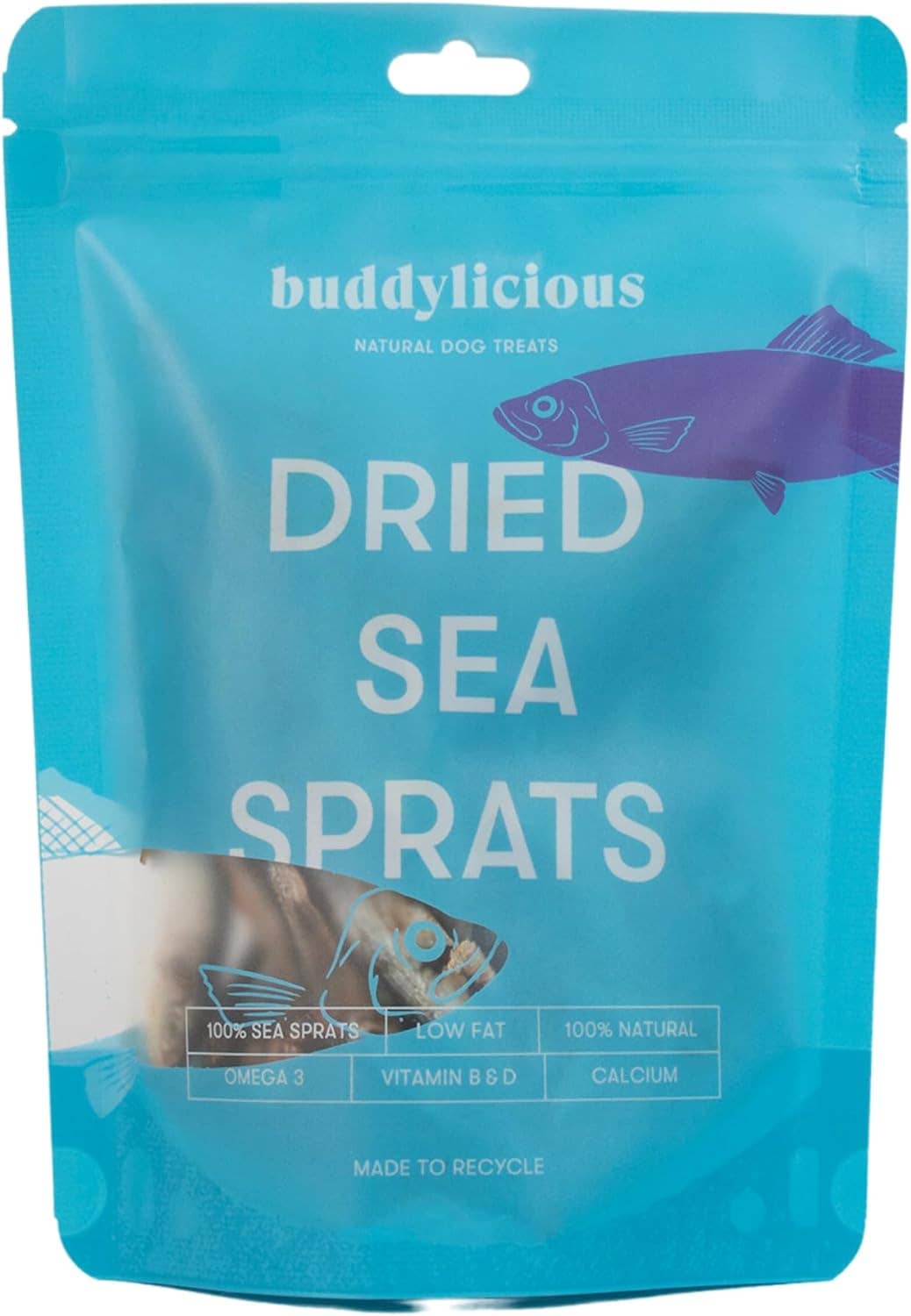 Sprats de mer 100 % naturels