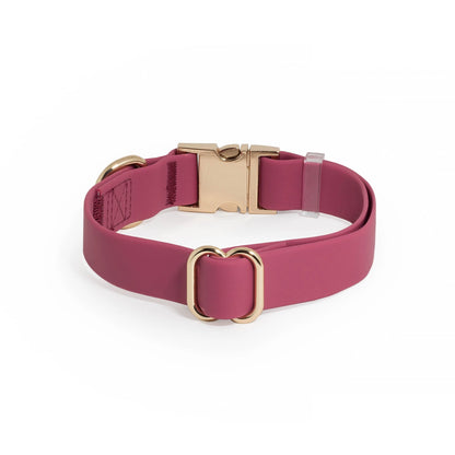 Collier imperméable bordeaux