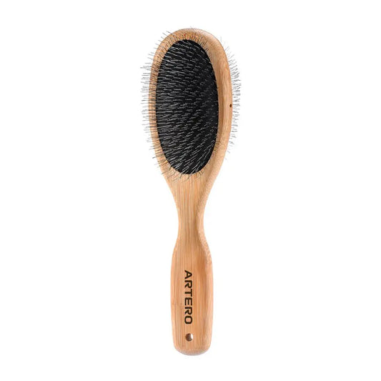Brosse double carde à picots