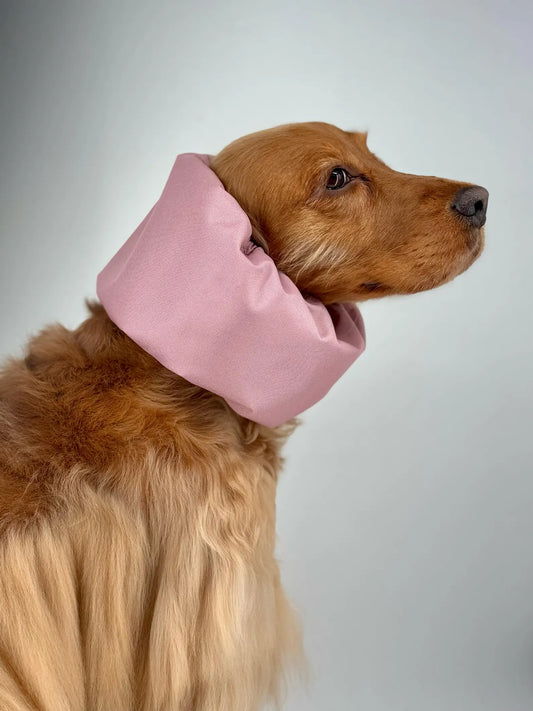 Snood imperméable rose